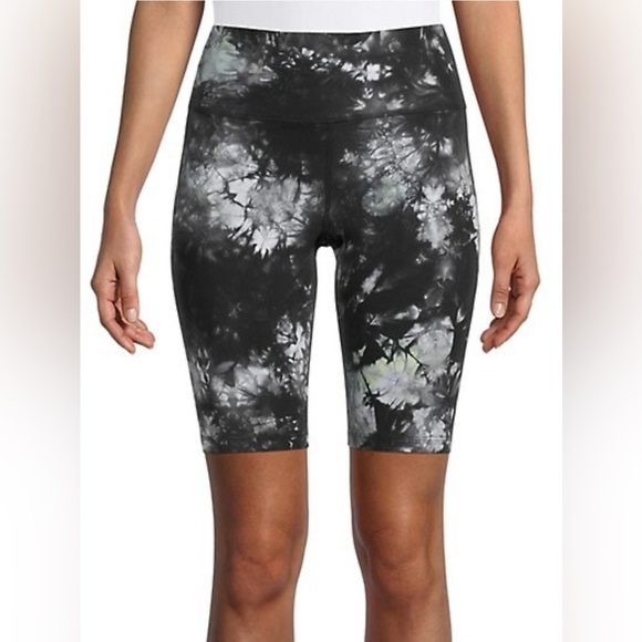 Calvin Klein Performance Tie-Dye Bike Shorts - Picture 1 of 5